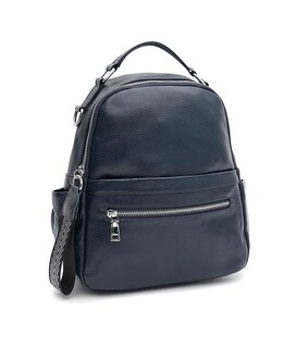Жіночий шкіряний рюкзак Keizer k12108n-navy картинка, зображення, фото