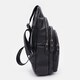 Мужской кожаный рюкзак Keizer K14036bl-black фото