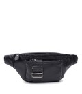 Чоловіча шкіряна сумка на пояс Keizer K10023bl-black картинка, зображення, фото