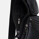 Мужской кожаный рюкзак через плечо Keizer K13761bl-black фото