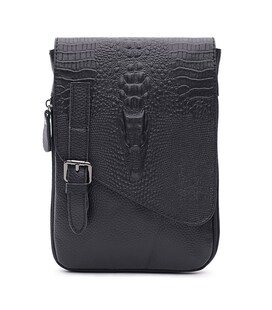 Mужская кожаная сумка Keizer K15219bl-black фото, картинка, изображение