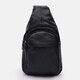 Мужской кожаный рюкзак Keizer K1081bl-black фото