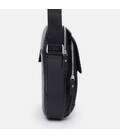Чоловіча шкіряна сумка Keizer K19747a-black картинка, зображення, фото