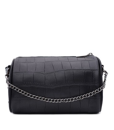 Жіноча шкіряна сумка Keizer K11316-black картинка, зображення, фото