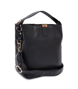 Жіноча шкіряна сумка Keizer K1KD733-black картинка, зображення, фото