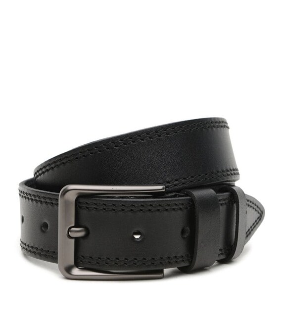 Мужской кожаный ремень V1125GX06-black фото, картинка, изображение