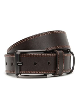 Мужской ремень из натуральной кожи V1115GX07-brown фото, картинка, изображение