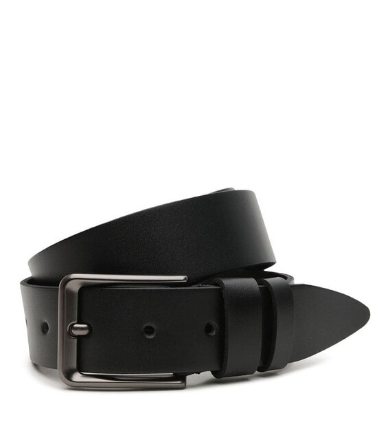 Чоловічий шкіряний ремінь V1125GX09-black картинка, зображення, фото