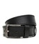 Чоловічий ремінь із натуральної шкіри V1115GX11-black картинка, зображення, фото