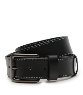 Шкіряний чоловічий ремінь V1125GX29-black картинка, зображення, фото