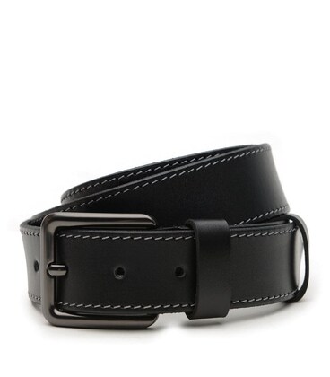 Кожаный мужской ремень V1125GX29-black фото, картинка, изображение