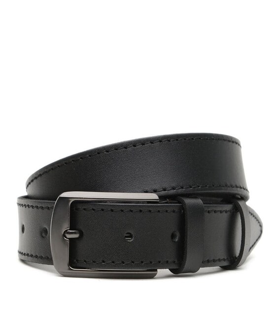 Кожаный ремень V1115GX18-black фото, картинка, изображение