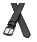 Широкий Мужской кожаный ремень 4,5 см V1115GX20-black фото, картинка, изображение
