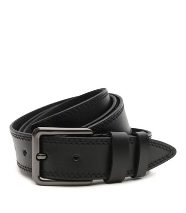 Чоловічий шкіряний ремінь V1GX03-black картинка, зображення, фото