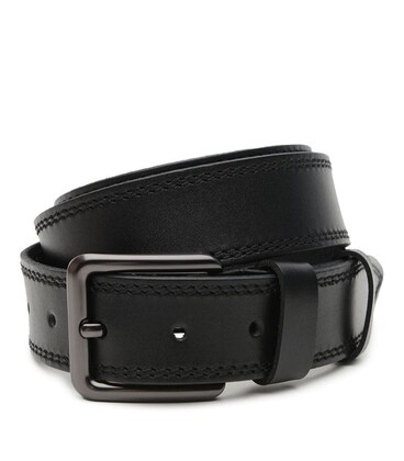 Мужской кожаный ремень V1115GX01-black фото, картинка, изображение