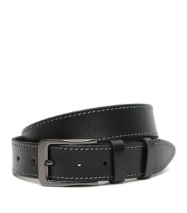 Чоловічий шкіряний ремінь V1125GX39-black картинка, зображення, фото