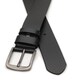 Широкий Мужской кожаный ремень 4,5 см V1125GX22-black фото