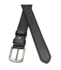 Кожаный мужской ремень V1115GX23-black фото, картинка, изображение