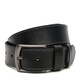 Широкий Мужской кожаный ремень 4,5 см V1115GX38-black фото