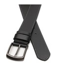 Широкий чоловічий шкіряний ремінь 4,5 см V1115GX38-black картинка, зображення, фото