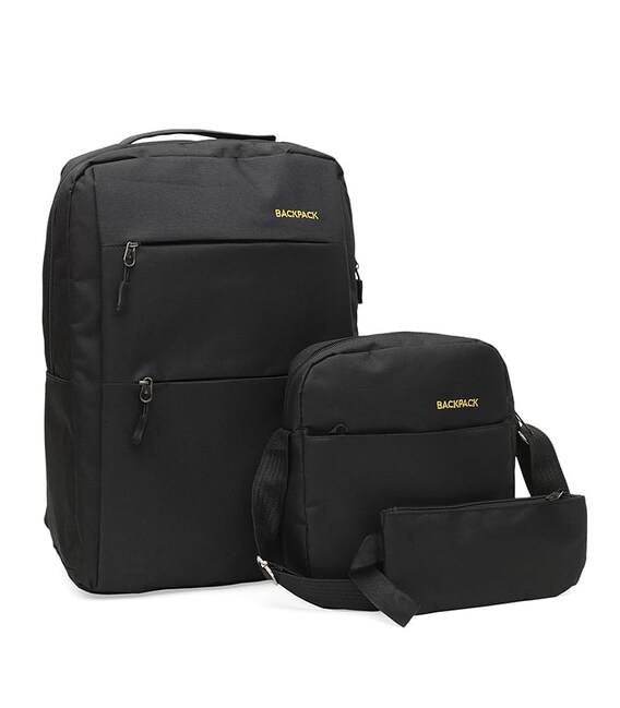 Рюкзак + сумка Monsen C11083-black картинка, зображення, фото