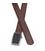 Кожаный ремень с автоматической пряжкой V1GKX16-brown фото, картинка, изображение