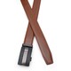 Шкіряний ремінь з автоматичною пряжкою V1GKX10-brown картинка, зображення, фото