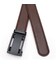 Мужской кожаный ремень с пряжкой автомат V1GKX31-brown фото, картинка, изображение