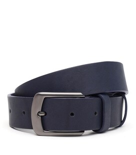 Чоловічий ремінь із натуральної шкіри V1115GX43-navy картинка, зображення, фото