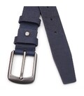 Мужской ремень из натуральной кожи V1115GX43-navy фото, картинка, изображение