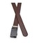 Кожаный мужской ремень с пряжкой автомат V1GKX46-brown фото, картинка, изображение