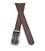 Мужской кожаный ремень с пряжкой автомат V1GKX44-brown фото, картинка, изображение