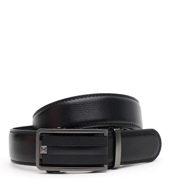 Стильний чоловічий ремінь V1GKX43-black картинка, зображення, фото