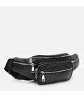 Чоловіча шкіряна сумка на пояс Ricco Grande K16292bl-black картинка, зображення, фото