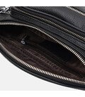 Mужская кожаная сумка на пояс Ricco Grande K16292bl-black фото, картинка, изображение