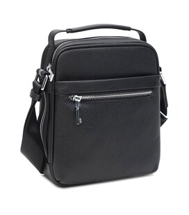 Чоловіча шкіряна сумка Ricco Grande K16607а-black картинка, зображення, фото