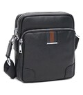 Чоловіча шкіряна сумка Ricco Grande K16615B-black картинка, зображення, фото