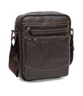 Мужская кожаная сумка Keizer K1133br-brown фото, картинка, изображение