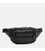 Мужская кожаная сумка на пояс Keizer k10045bl-black фото, картинка, изображение