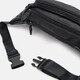 Мужская кожаная сумка на пояс Keizer k10045bl-black фото