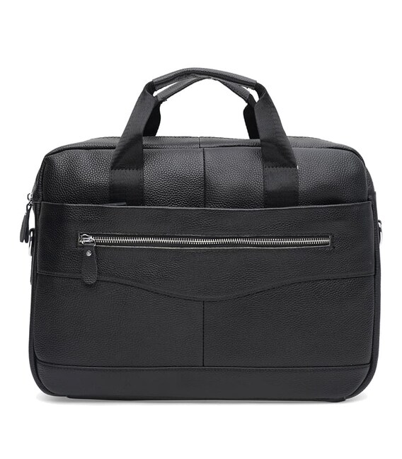 Чоловіча шкіряна сумка Keizer K11118a-black картинка, зображення, фото