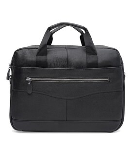 Чоловіча шкіряна сумка Keizer K11118a-black картинка, зображення, фото