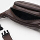 Чоловіча шкіряна сумка на пояс Keizer K18015br-brown картинка, зображення, фото