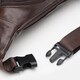 Мужская кожаная сумка на пояс Keizer K18015br-brown фото
