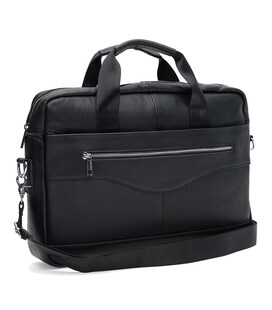 Чоловіча шкіряна сумка Keizer K19029bl-black картинка, зображення, фото