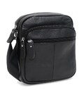Чоловіча шкіряна сумка Keizer K10080bl-black картинка, зображення, фото