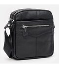 Чоловіча шкіряна сумка Keizer K11183bl-black картинка, зображення, фото