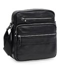 Чоловіча шкіряна сумка Keizer K19981bl-black картинка, зображення, фото