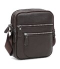 Мужская кожаная сумка Keizer K13646br-brown фото, картинка, изображение