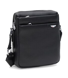 Чоловіча шкіряна сумка Ricco Grande K1z210-black картинка, зображення, фото